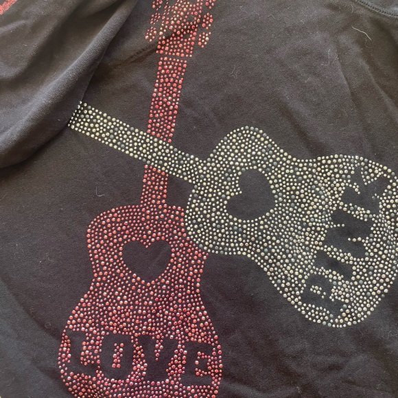 PINK VICTORIAS SECRET BLING GUITAR SET VINTAGE RARE 🩷🎸🖤 - Picture 5 of 15